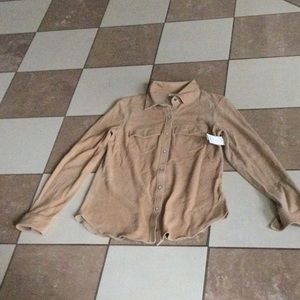 Lambskin shirt. Original price $348 paid $176.